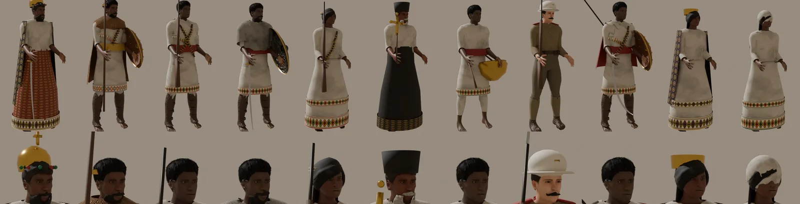 The cast