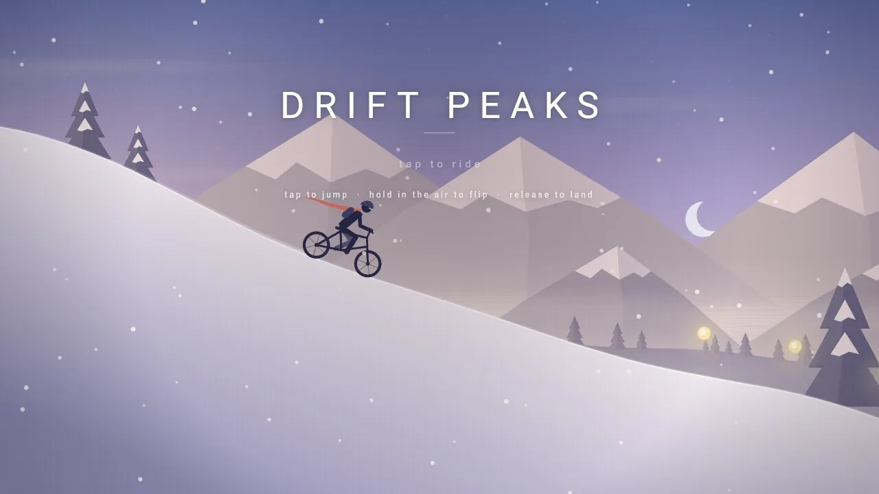 Title screen at dawn