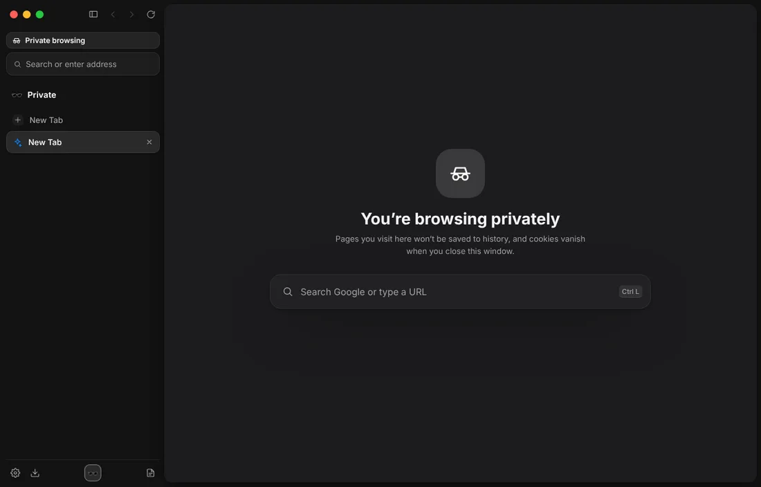 A private window
