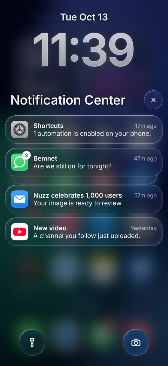 Notification Center
