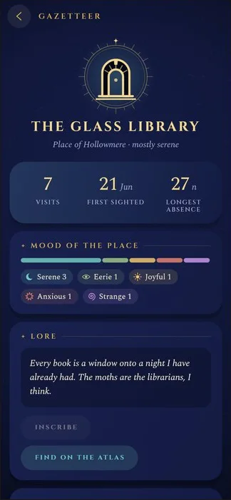 A place page