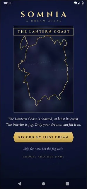 First run: an uncharted coast