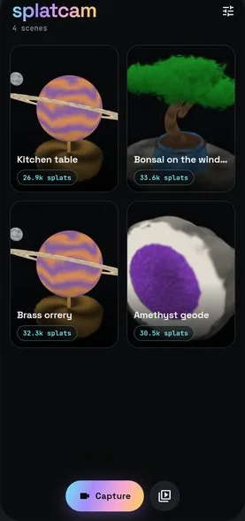 Your scene library