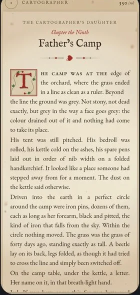 Reading a chapter