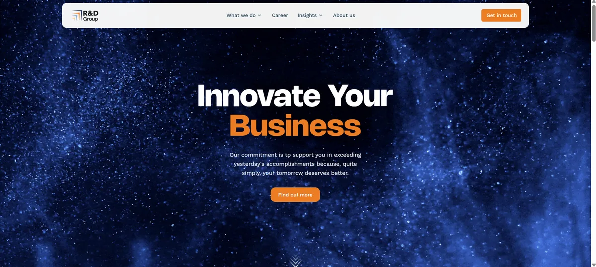 RandD Group website